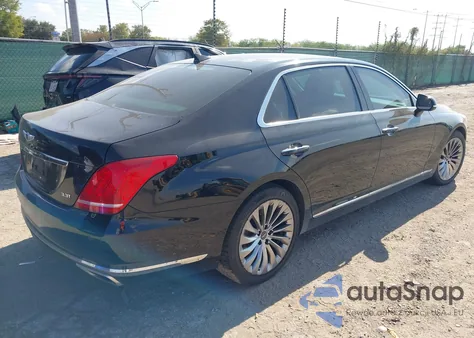 2017 Genesis G90 3.3T Premium z USA, uszkodzony, nr VIN KMHG34JA4HU031949